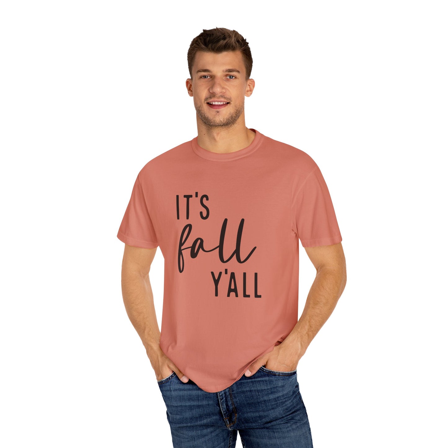 It's Fall Ya'll Shirt, Autumn Season Tee, Women's Cute Fall T-Shirt, Fall Tops, Cozy Crewneck, Autumn, Comfy Fall Tshirt, Funny Fall Fashion