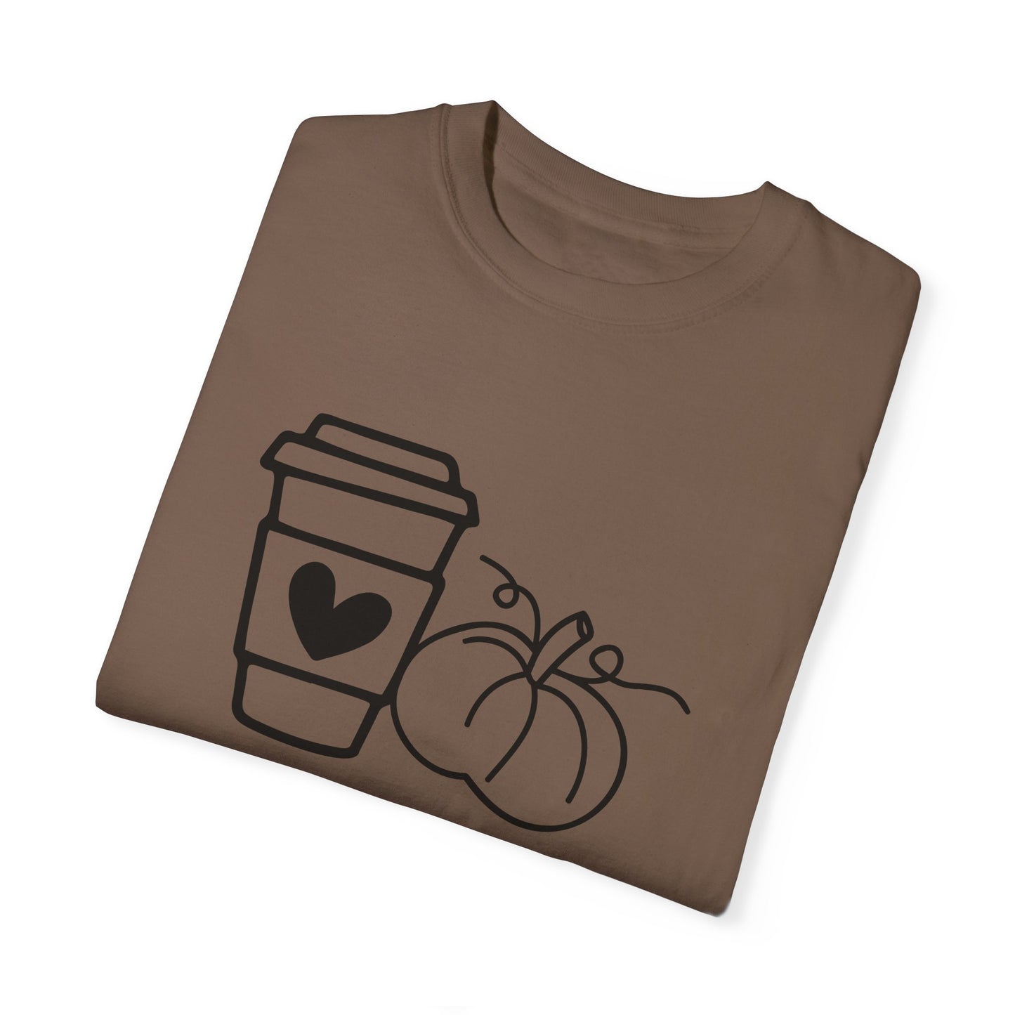 Pumkin Spice Lover T-shirt,  Pumpkin Spice Season Tee, Women's Cute Fall T-Shirt, Cozy Fall Tops, PSL, Coffee Lover Crewneck, Autumn, Latte