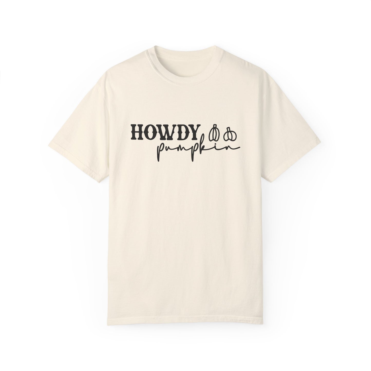 Howdy Pumpkin Shirt, Women's Cute Fall T-Shirt, Cozy Fall Tops, Country Crewneck, Southwest Tee, Autumn, Fall Graphic Tee, Unisex T-shirt