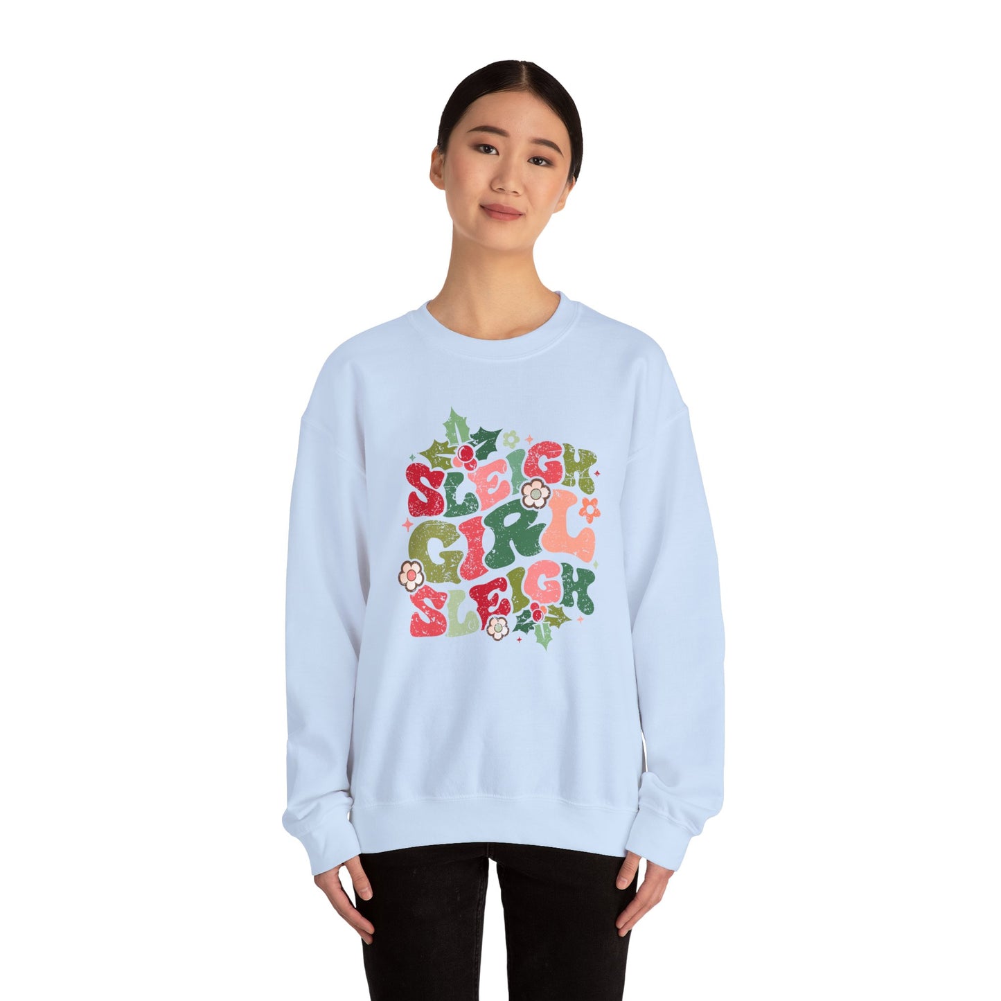 Sleigh Girl Sleigh Unisex Heavy Blend™ Crewneck Sweatshirt