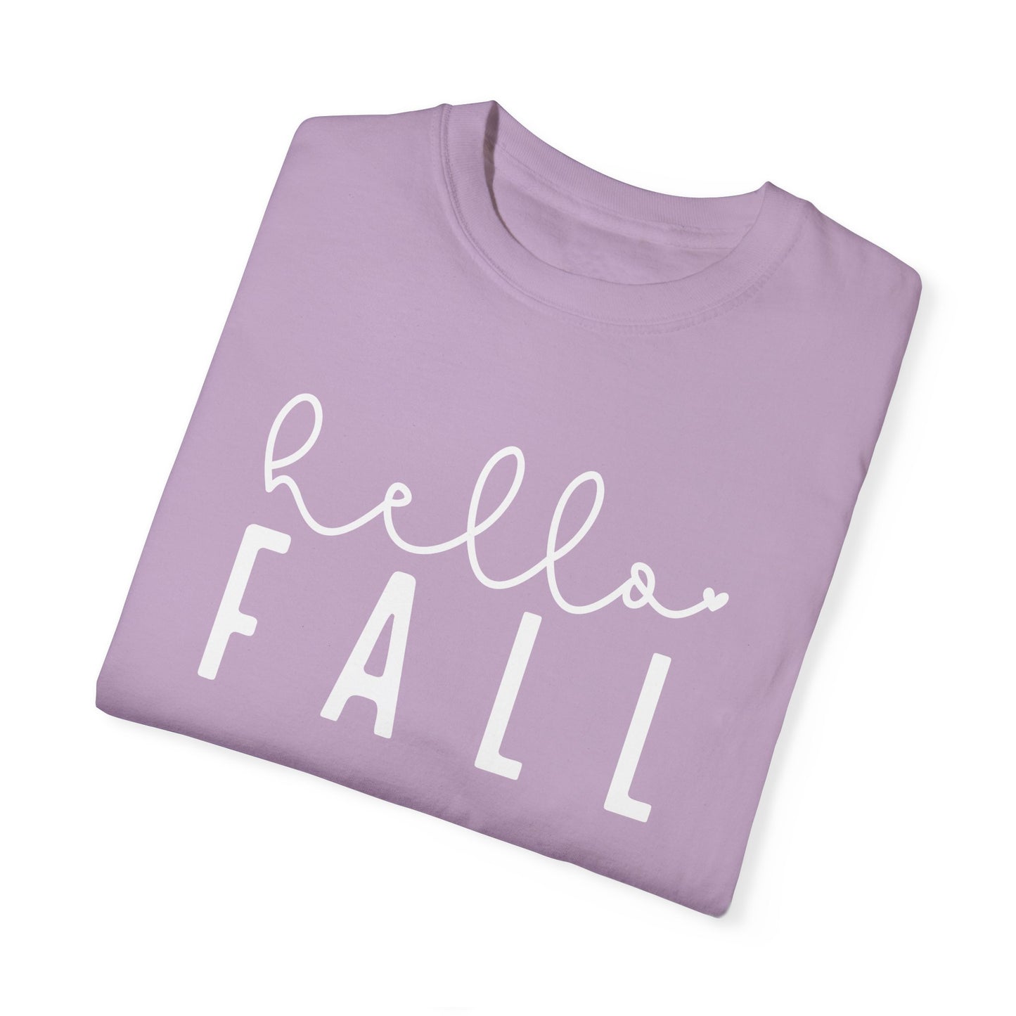 Hello Fall Shirt, Autumn Season Tee, Women's Cute Fall T-Shirt, Fall Tops, Cozy Crewneck, Comfy Fall Tshirt, Funny Fall Fashion, Autumn