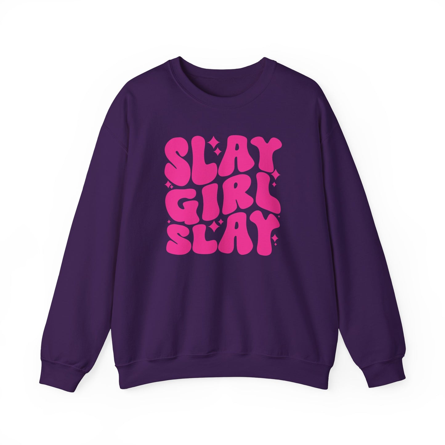 Slay Girl Slay Sweatshirt, Motivational Crewneck, Girl Empowerment Sporty Girl Boss Gift, Unisex Jumper, Fashion Statement