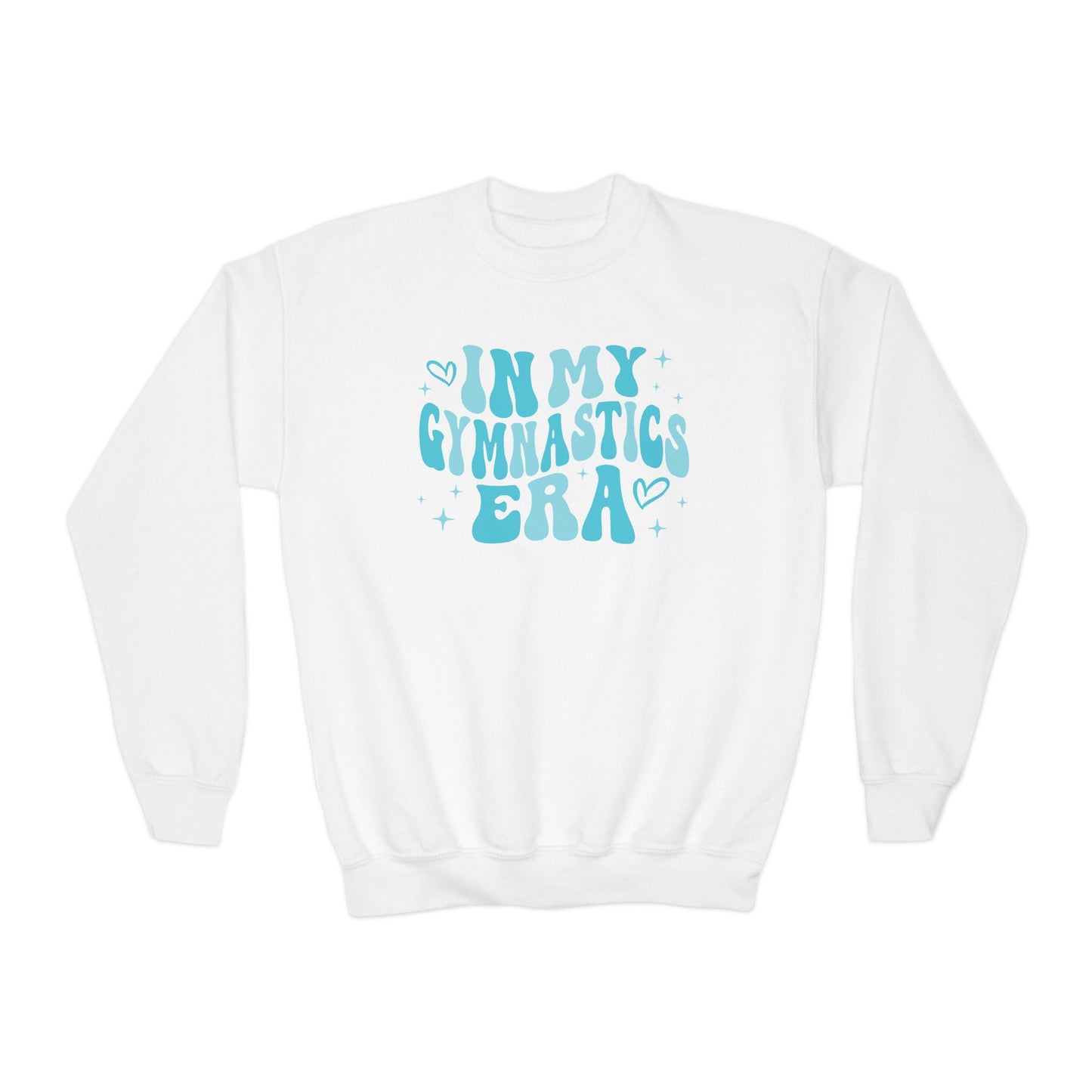 Gymnastics Era Youth Crewneck Sweatshirt - Gift for Her, Gymnastics Apparel, Swifty, Warm Jumper, Teen Sweatshirt