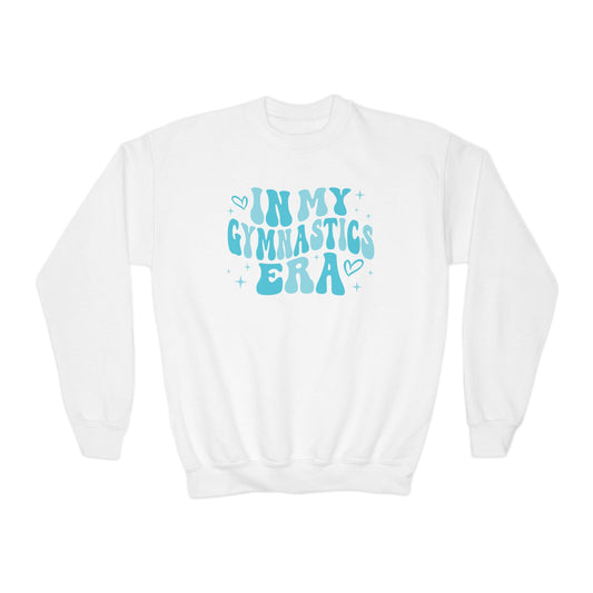 Gymnastics Era Youth Crewneck Sweatshirt - Gift for Her, Gymnastics Apparel, Swifty, Warm Jumper, Teen Sweatshirt