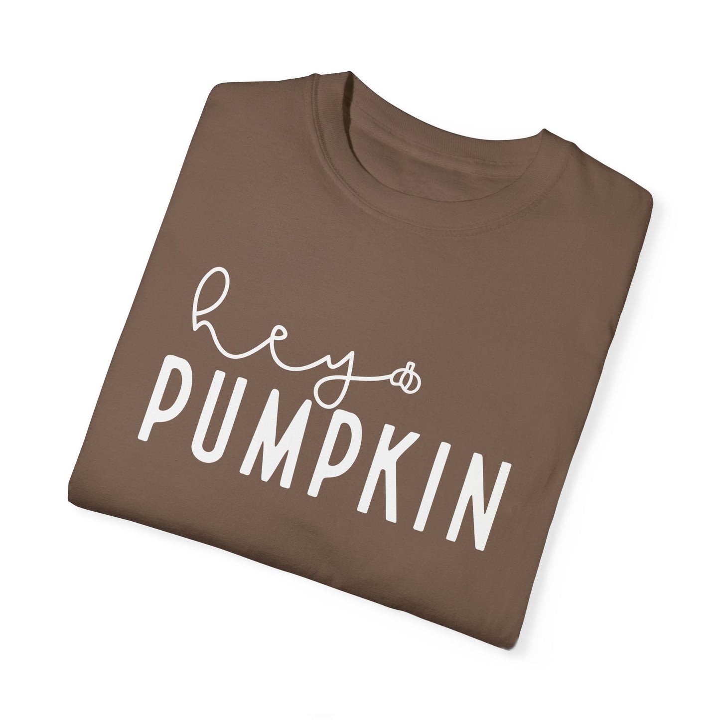 Hey Pumpkin Shirt, Autumn Season Tee, Women's Cute Fall T-Shirt, Fall Tops, Cozy Crewneck, Autumn, Comfy Fall Top, Funny Fall Fashion