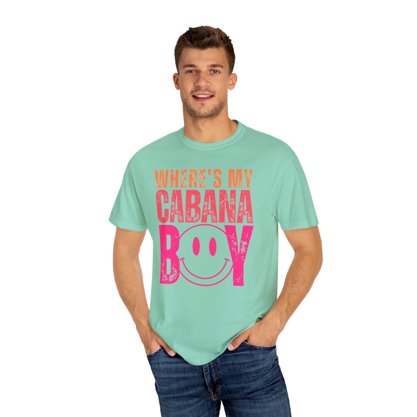 Wheres My Cabana Boy Unisex T-shirt, Funny Vacation Tee, Humorous Spring Break Shirt, Girls Trip Top, Beach Tee, Summer Vibes