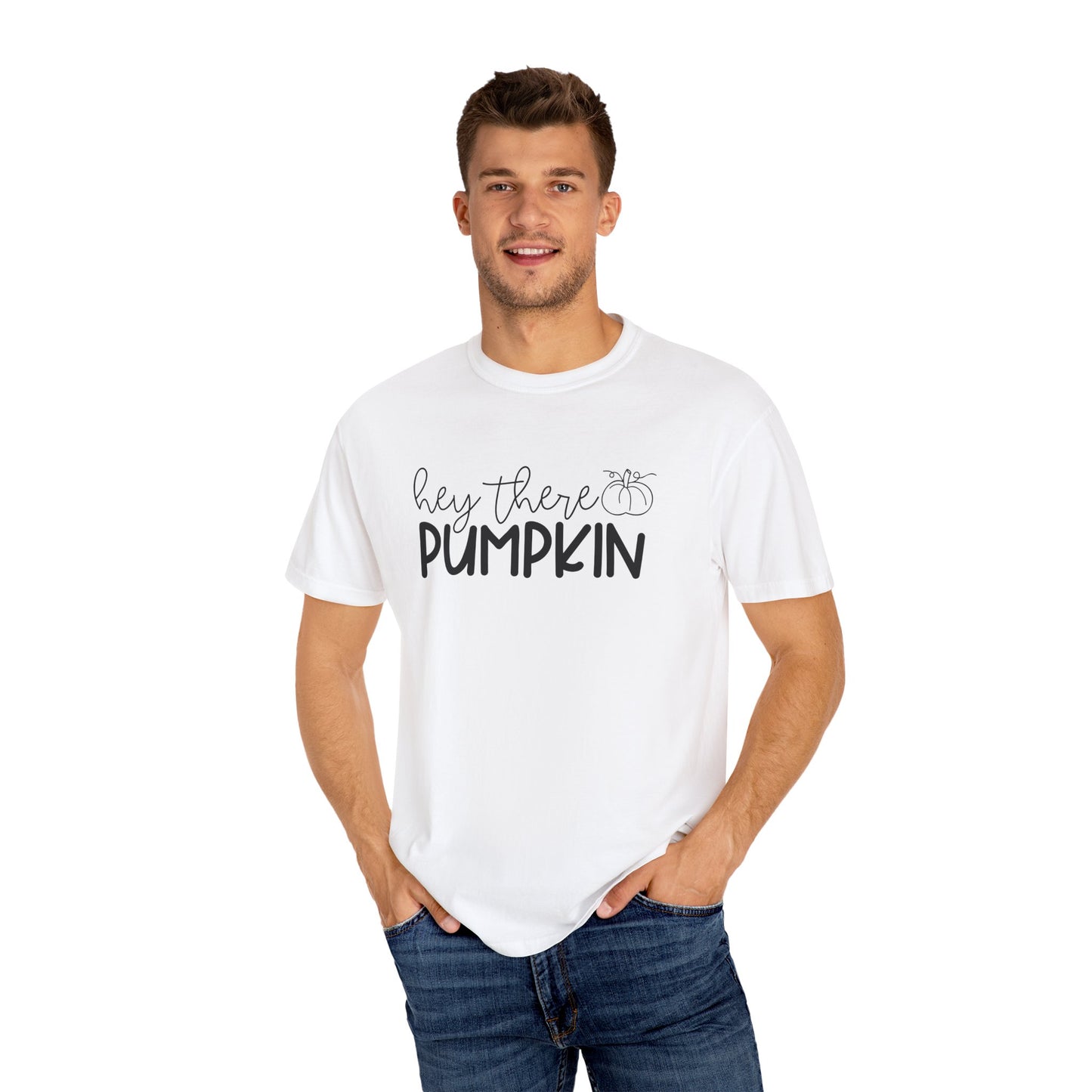 Hey There Pumpkin Shirt, Autumn Season Tee, Women's Cute Fall T-Shirt, Fall Tops, Cozy Crewneck, Autumn, Comfy Fall Top, Funny Fall Fashion