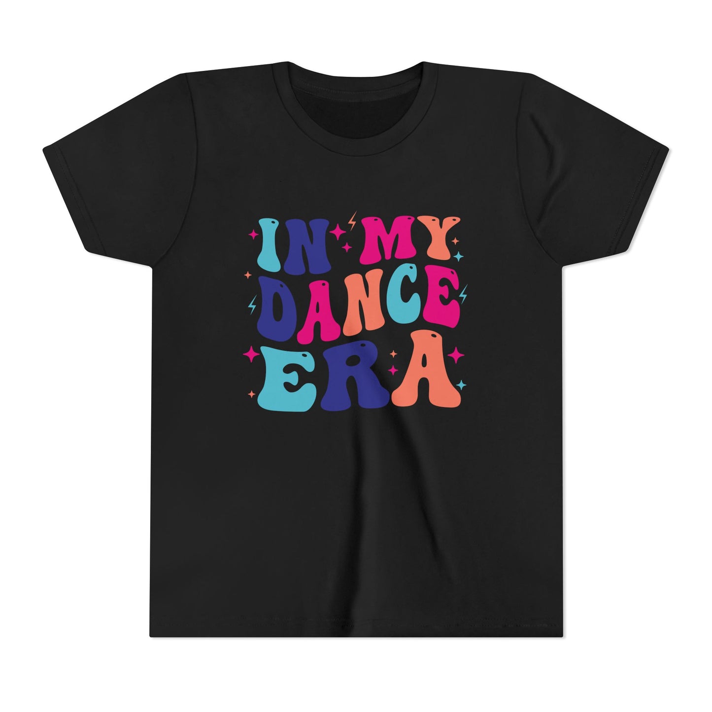 In My Dance Era Youth Tee, Dance Gift, Dancer T-Shirt, Colorful Youth Shirt, Dance Gift, Dancewear