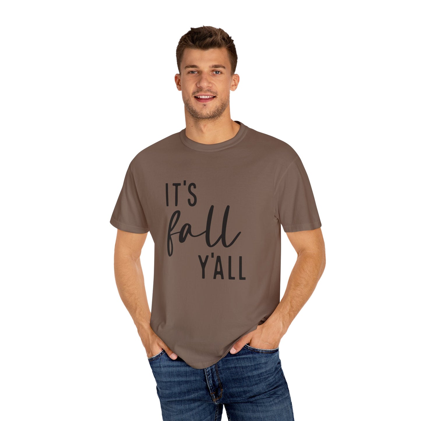 It's Fall Ya'll Shirt, Autumn Season Tee, Women's Cute Fall T-Shirt, Fall Tops, Cozy Crewneck, Autumn, Comfy Fall Tshirt, Funny Fall Fashion