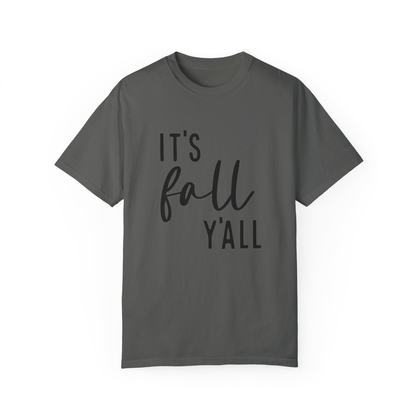 It's Fall Ya'll Shirt, Autumn Season Tee, Women's Cute Fall T-Shirt, Fall Tops, Cozy Crewneck, Autumn, Comfy Fall Tshirt, Funny Fall Fashion