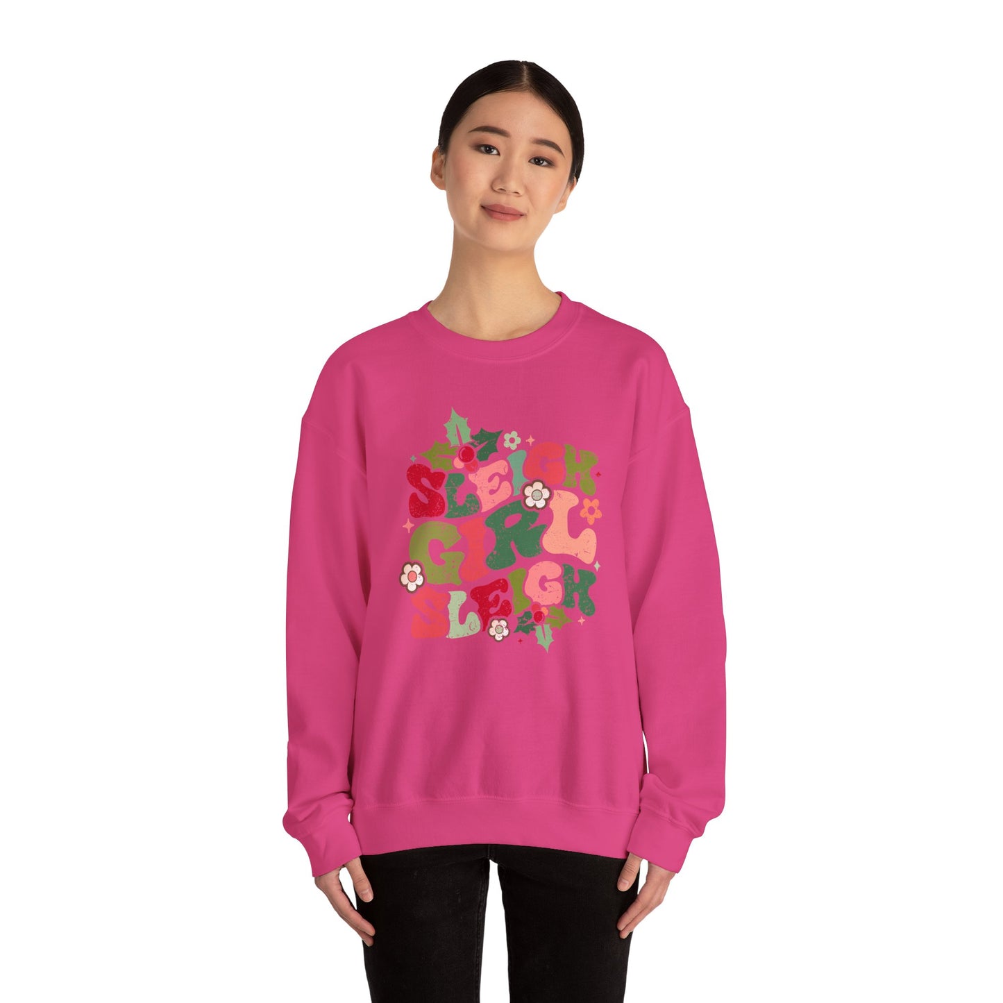 Sleigh Girl Sleigh Unisex Heavy Blend™ Crewneck Sweatshirt