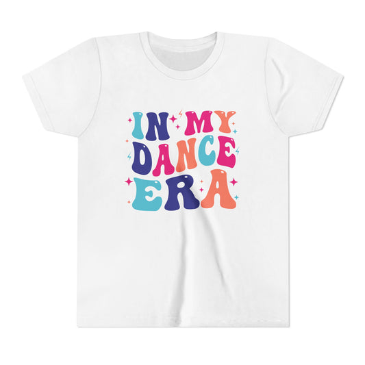 In My Dance Era Youth Tee, Dance Gift, Dancer T-Shirt, Colorful Youth Shirt, Dance Gift, Dancewear