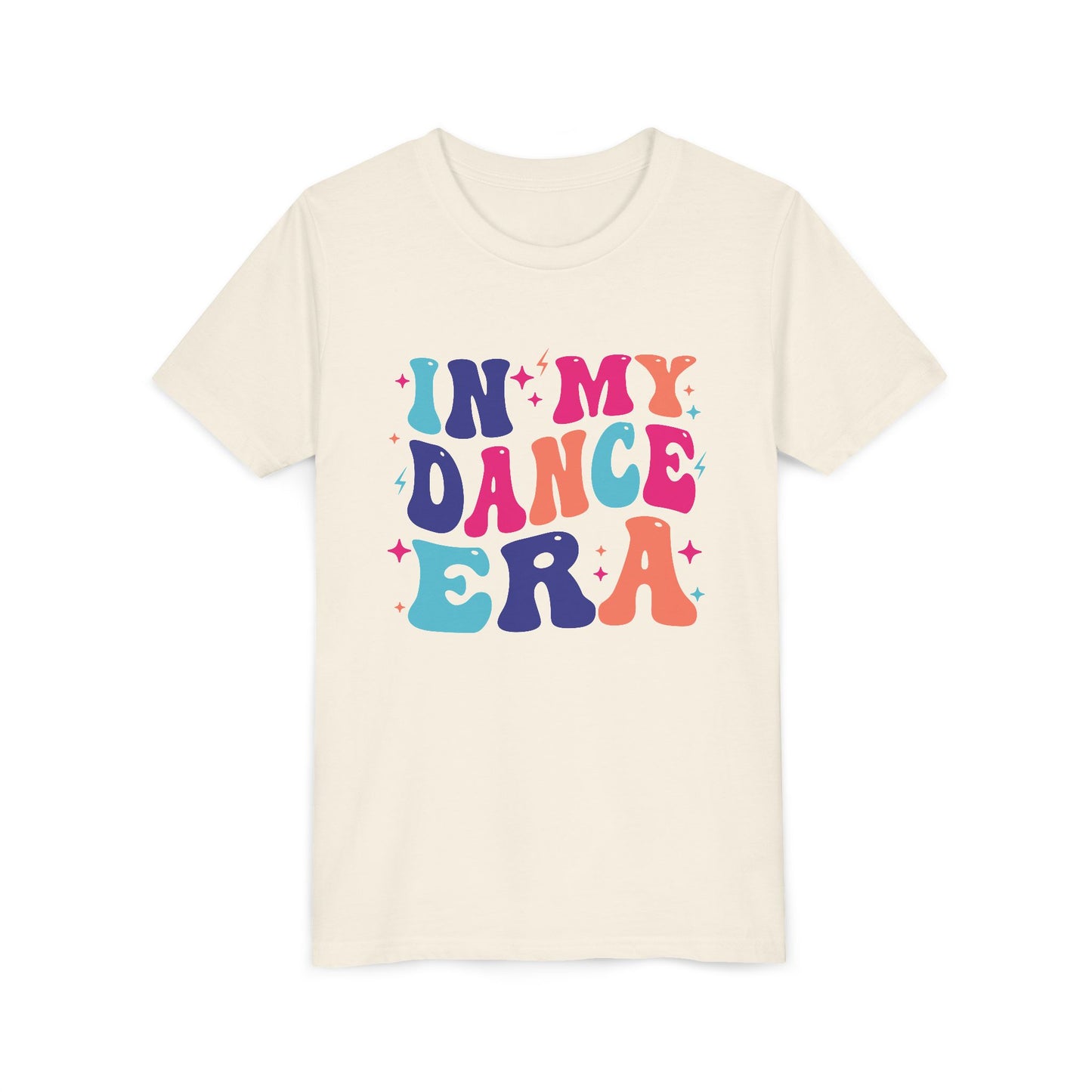 In My Dance Era Youth Tee, Dance Gift, Dancer T-Shirt, Colorful Youth Shirt, Dance Gift, Dancewear