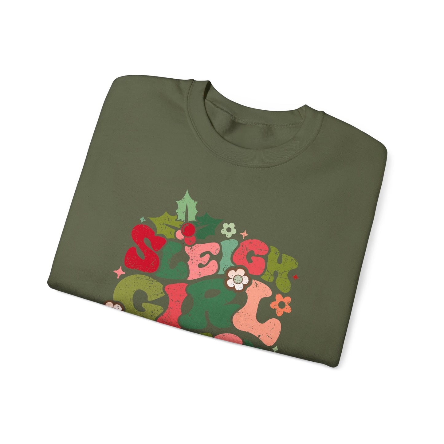 Sleigh Girl Sleigh Unisex Heavy Blend™ Crewneck Sweatshirt