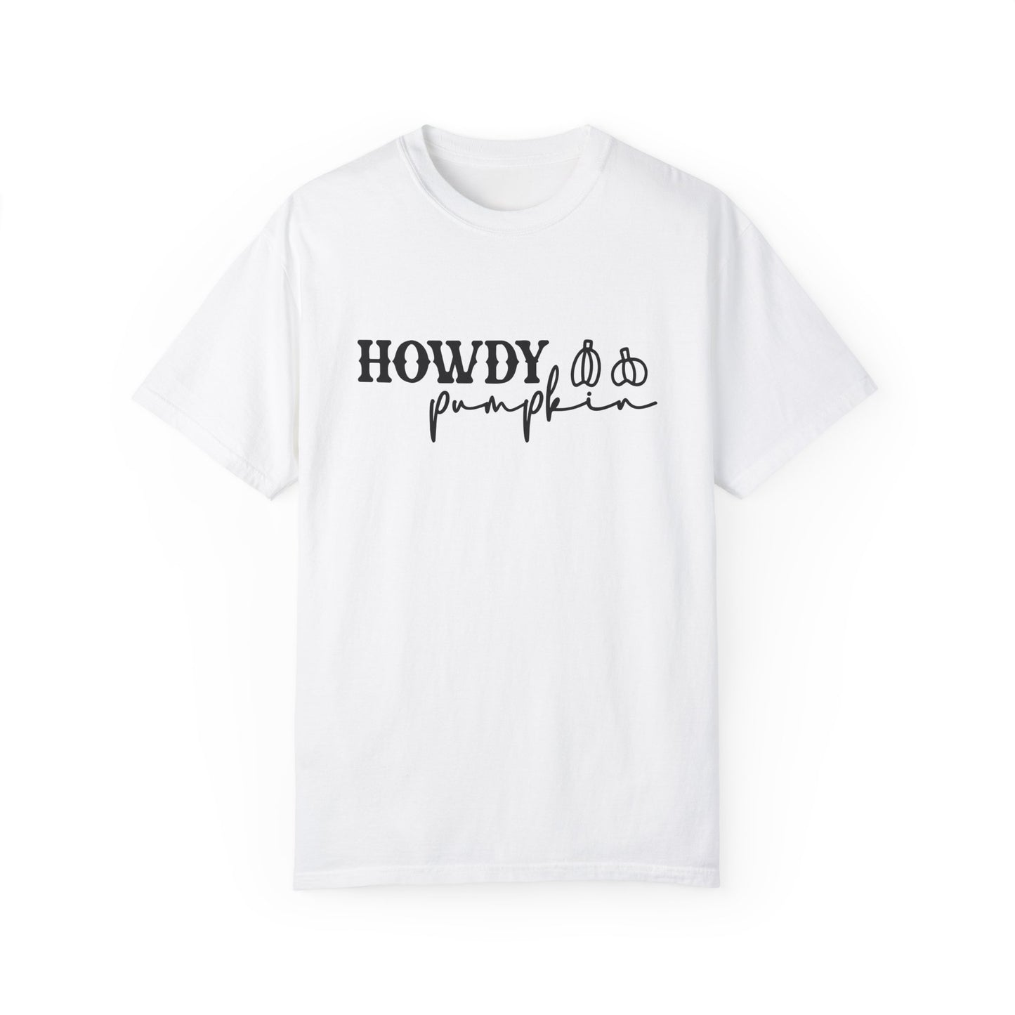 Howdy Pumpkin Shirt, Women's Cute Fall T-Shirt, Cozy Fall Tops, Country Crewneck, Southwest Tee, Autumn, Fall Graphic Tee, Unisex T-shirt