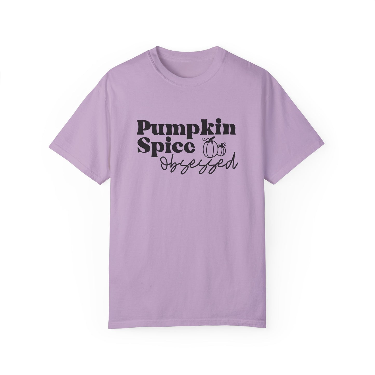 Pumpkin Spice Obsessed Shirt, Pumpkin Spice Season Tee, Women's Cute Fall T-Shirt, Cozy Fall Tops, PSL, Coffee Lover Crewneck, Autumn