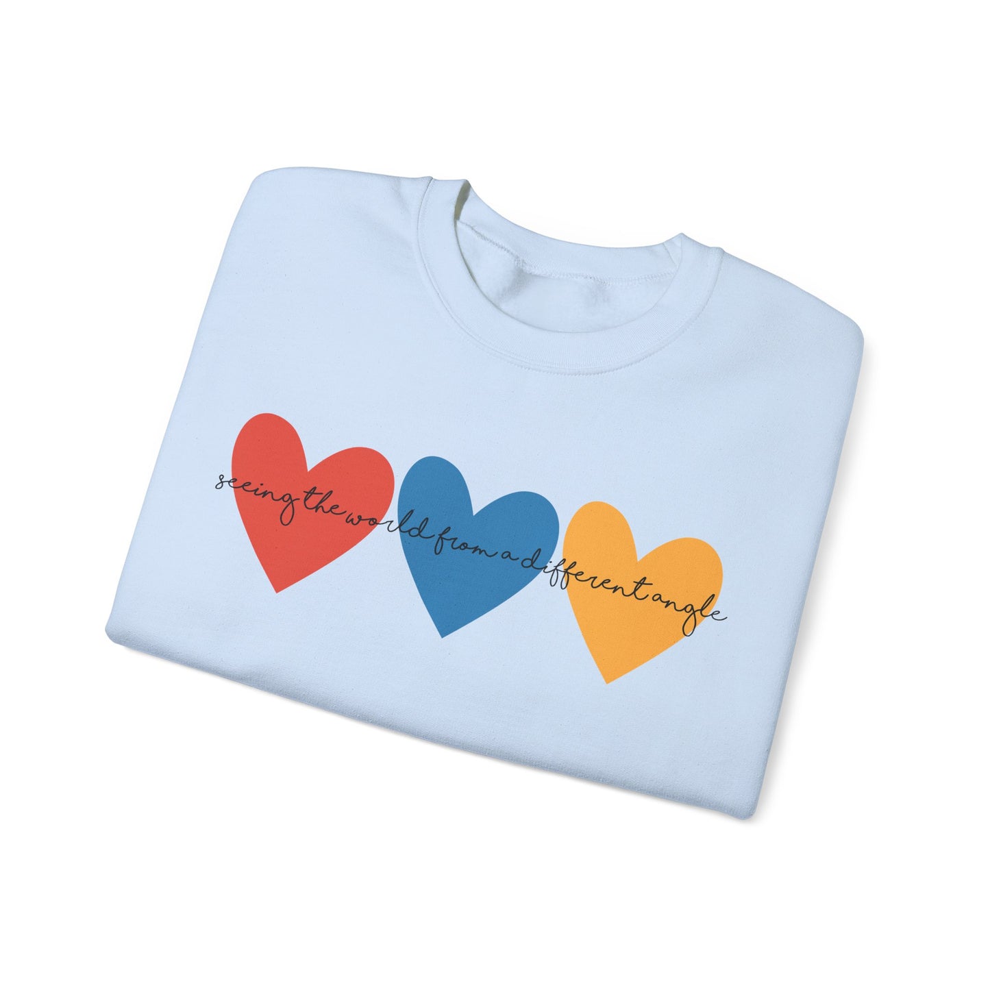 Autism Awareness Retro Heart Sweatshirt, Crewneck, Autism Mama, Advocate, Special Education, Neurodiversity