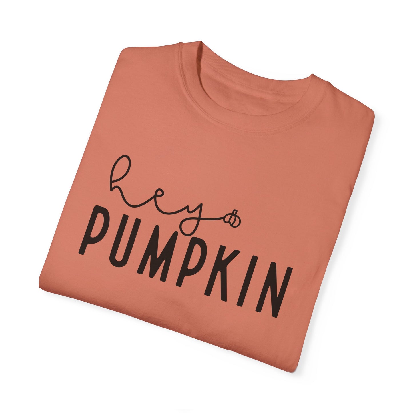 Hey Pumpkin Shirt, Autumn Season Tee, Women's Cute Fall T-Shirt, Fall Tops, Cozy Crewneck, Comfy Fall Top, Funny Fall Fashion, Autumn