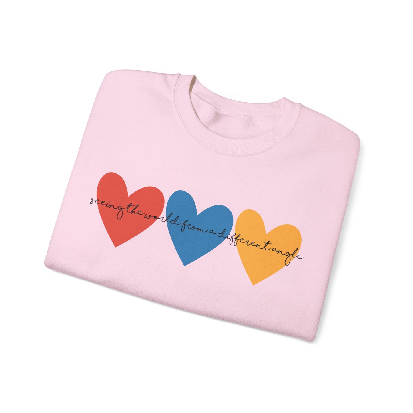 Autism Awareness Retro Heart Sweatshirt, Crewneck, Autism Mama, Advocate, Special Education, Neurodiversity