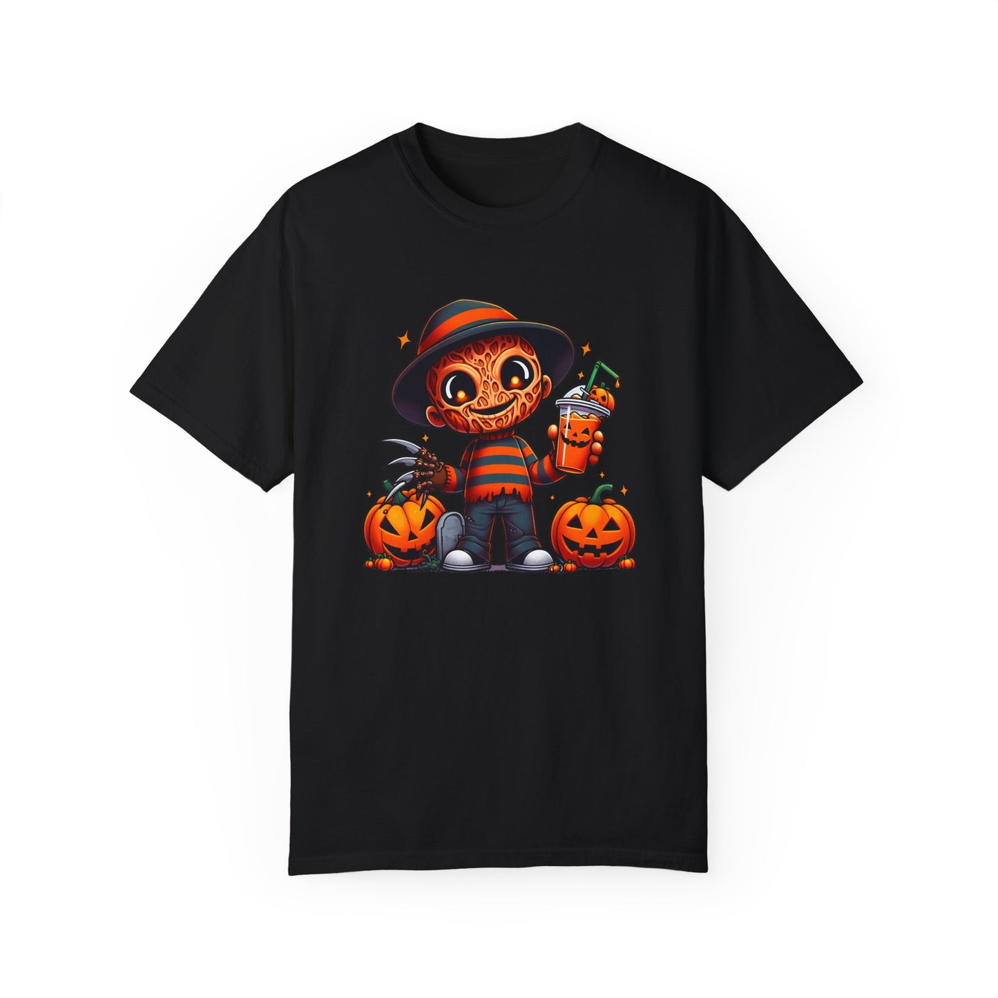 Cute Creepy Fred Unisex Garment-Dyed T-shirt