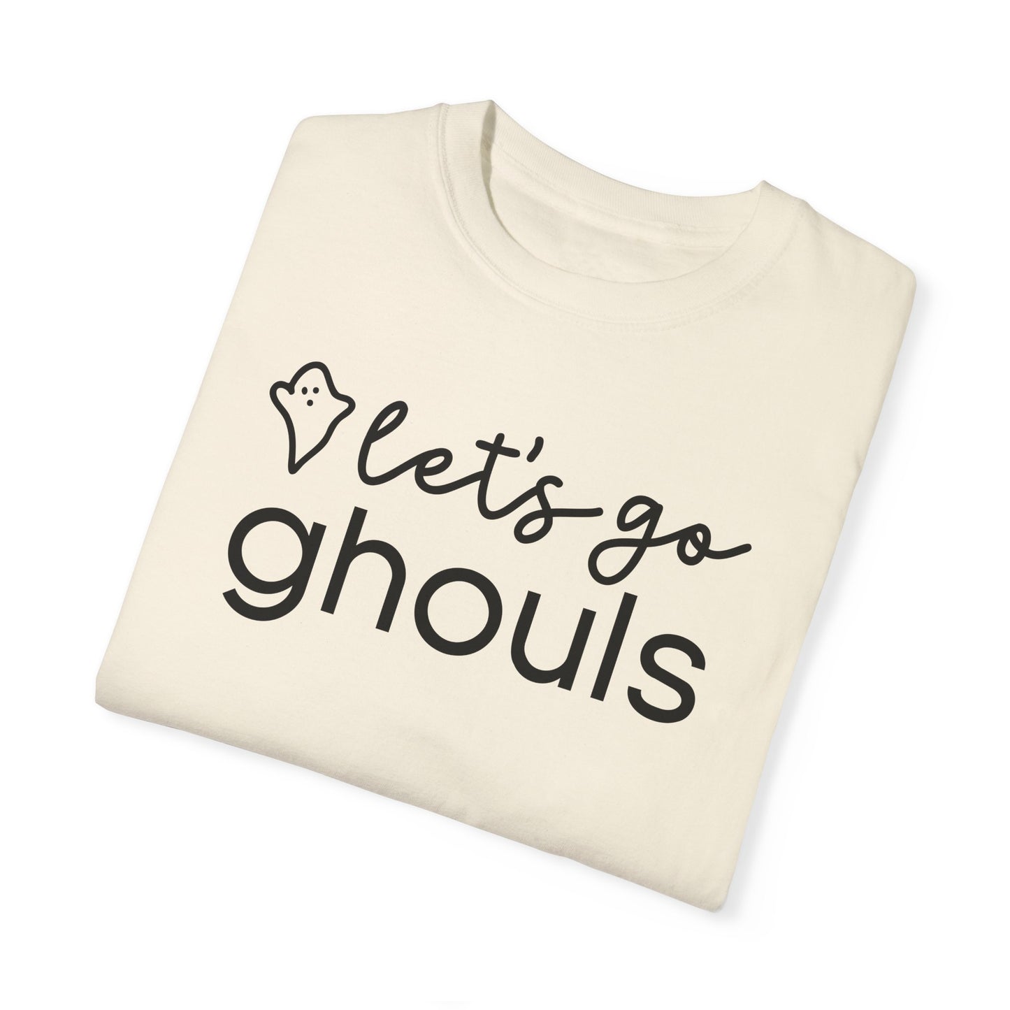 Let's Go Ghouls Shirt, Graphic Halloween Top, Womens Fall Graphic Tee, Halloween Party Shirt, Trendy Halloween Top, Spooky Season Crewneck