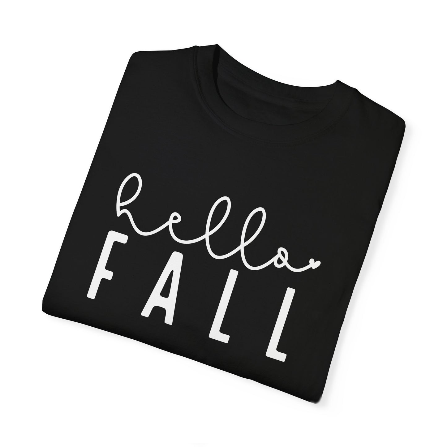 Hello Fall Shirt, Autumn Season Tee, Women's Cute Fall T-Shirt, Fall Tops, Cozy Crewneck, Comfy Fall Tshirt, Funny Fall Fashion, Autumn