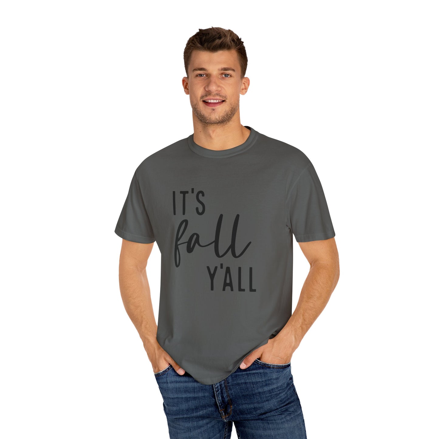 It's Fall Ya'll Shirt, Autumn Season Tee, Women's Cute Fall T-Shirt, Fall Tops, Cozy Crewneck, Autumn, Comfy Fall Tshirt, Funny Fall Fashion