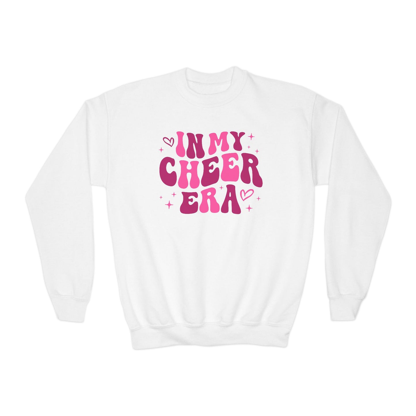 In My Cheer Era, Cheer Sweatshirt, Swifty, Gift For Her, Gift for Cheerleader, Youth Crewneck Sweatshirt