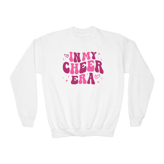 In My Cheer Era, Cheer Sweatshirt, Swifty, Gift For Her, Gift for Cheerleader, Youth Crewneck Sweatshirt