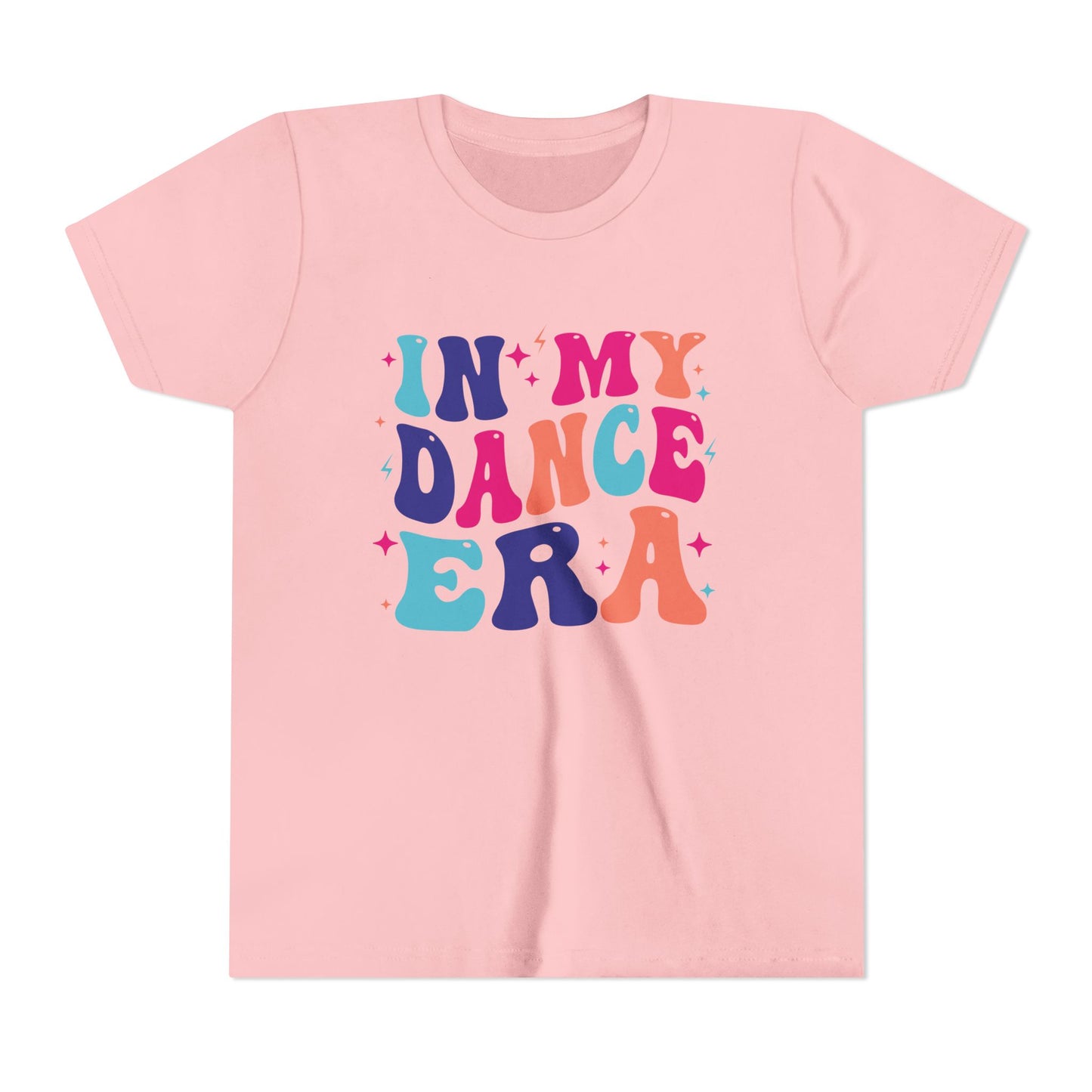 In My Dance Era Youth Tee, Dance Gift, Dancer T-Shirt, Colorful Youth Shirt, Dance Gift, Dancewear