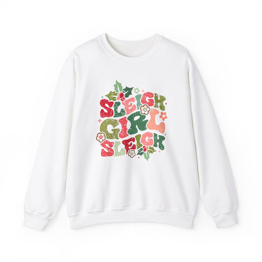 Sleigh Girl Sleigh Unisex Heavy Blend™ Crewneck Sweatshirt