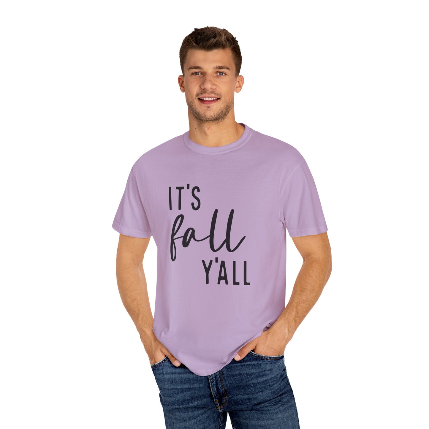 It's Fall Ya'll Shirt, Autumn Season Tee, Women's Cute Fall T-Shirt, Fall Tops, Cozy Crewneck, Autumn, Comfy Fall Tshirt, Funny Fall Fashion