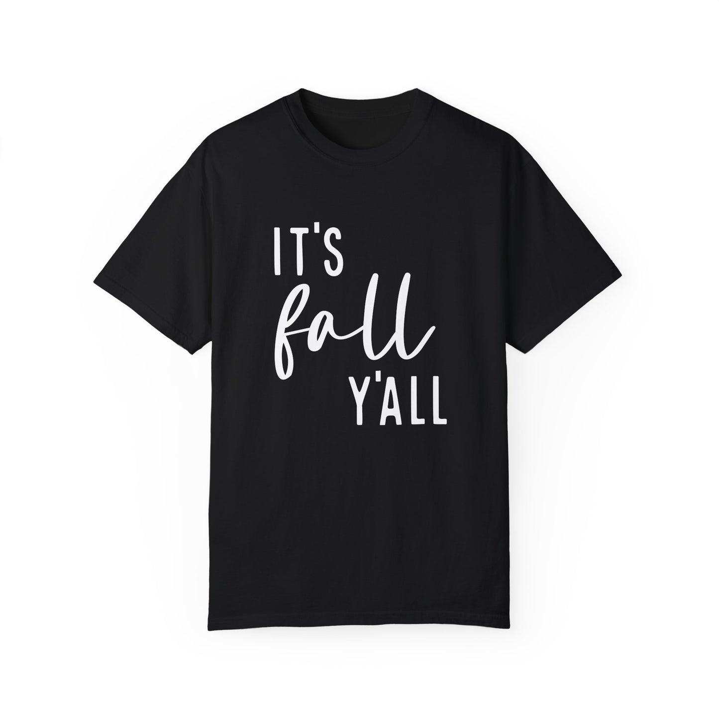 It's Fall Y'all Shirt, Autumn Season Tee, Women's Cute Fall T-Shirt, Fall Tops, Cozy Crewneck, Autumn, Comfy Fall Tshirt, Funny Fall Fashion