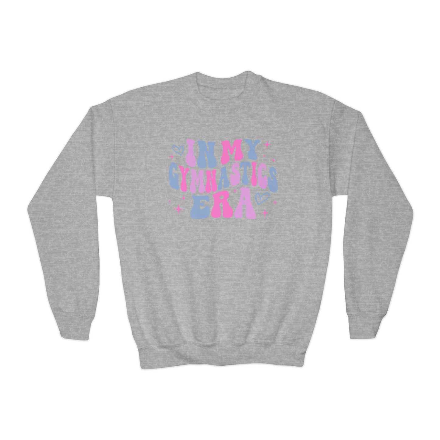 Swifty Gymnastics Pastels Youth Crewneck Sweatshirt, Gymnast Gift for Her, Gymnastics Wear, Soft Sweatshirt