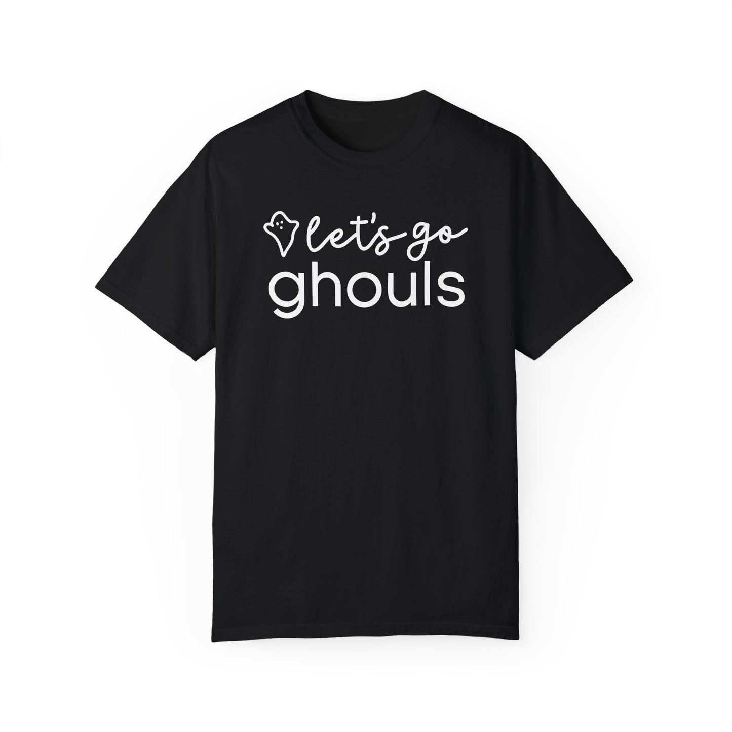 Let's Go Ghouls Shirt, Graphic Halloween Top, Womens Fall Graphic Tee, Halloween Party Shirt, Spooky Season Crewneck, Trendy Halloween Top