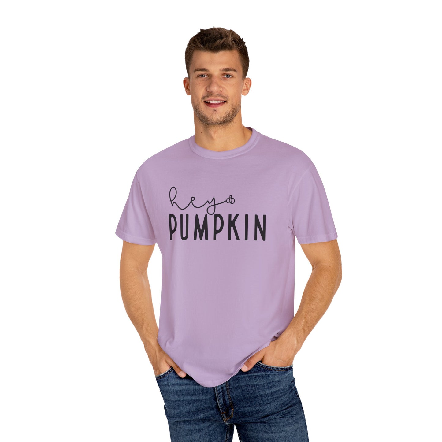 Hey Pumpkin Shirt, Autumn Season Tee, Women's Cute Fall T-Shirt, Fall Tops, Cozy Crewneck, Comfy Fall Top, Funny Fall Fashion, Autumn