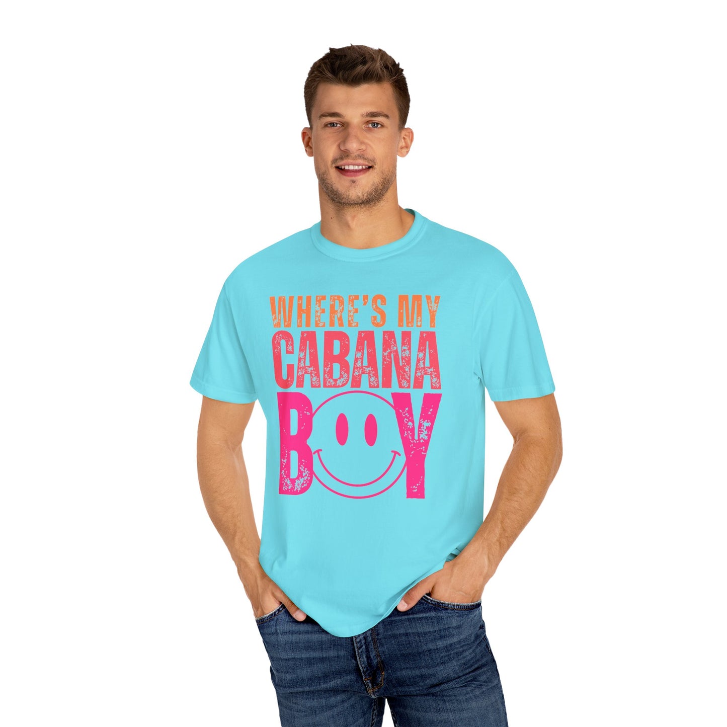 Wheres My Cabana Boy Unisex T-shirt, Funny Vacation Tee, Humorous Spring Break Shirt, Girls Trip Top, Beach Tee, Summer Vibes