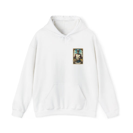 The Baseball Dad Tarot Card Unisex Heavy Blend™ Hooded Sweatshirt